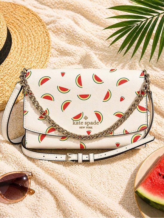 kate spade Handbags - Kate Spade Carson Watermelon Party Convertible Crossbody Bag EUC